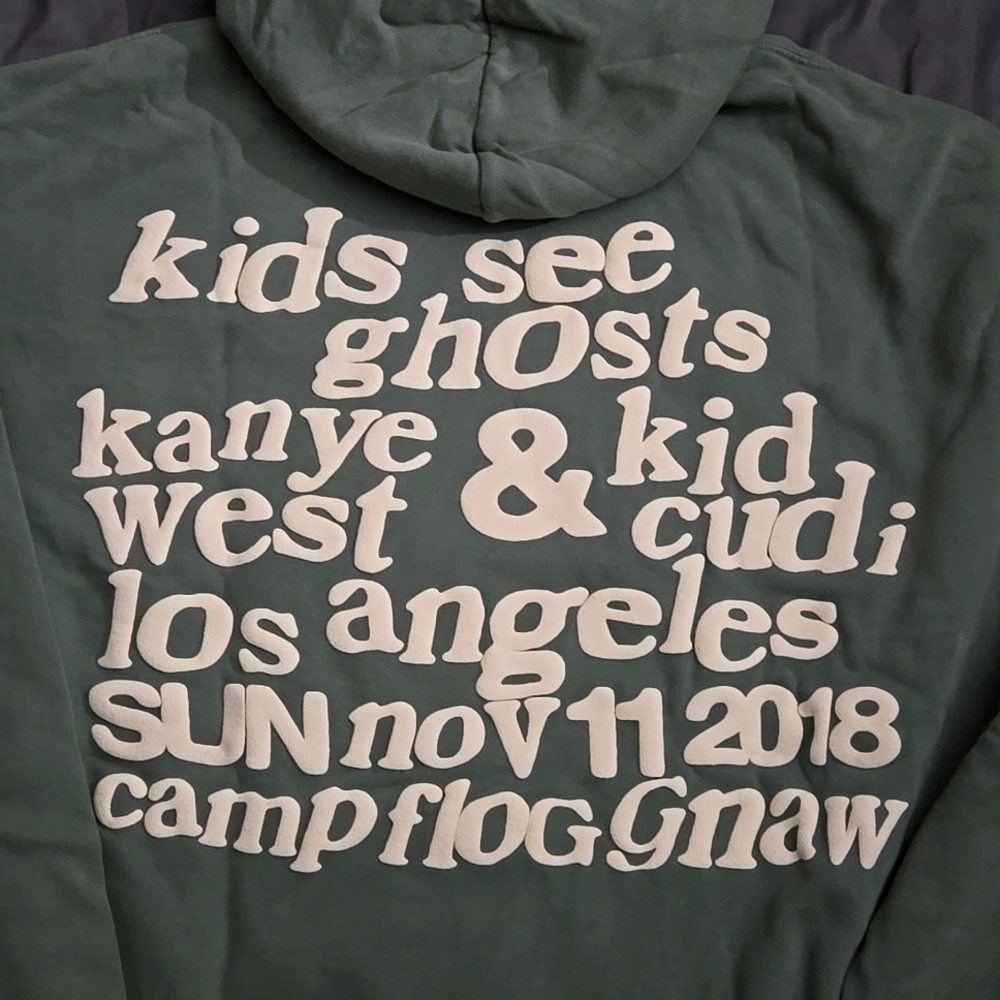 Kids See Ghosts Collectors Official Merch Sz Lg
